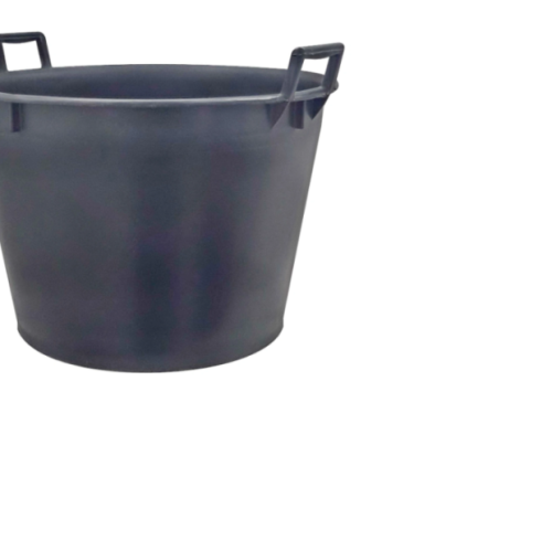 Vas cu manere, plastic, albastru, 70 L